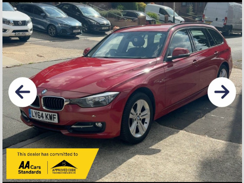 BMW 3 Series  1.6 316i Sport Touring 5dr Petrol Manual Euro 6 (s/s) (136 ps)