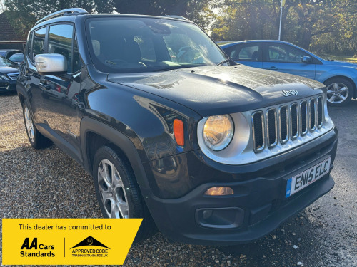 Jeep Renegade  1.4T MultiAirII Limited SUV 5dr Petrol Manual Euro 6 (s/s) (140 ps)