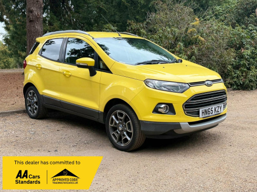 Ford EcoSport  1.0T EcoBoost Titanium SUV 5dr Petrol Manual 2WD Euro 5 (s/s) (125 ps) 