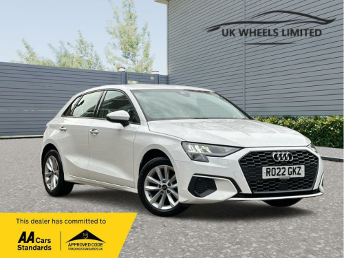 Audi A3  1.0 TFSI 30 Technik Sportback S Tronic Euro 6 (s/s) 5dr