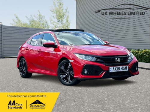 Honda Civic  1.0 VTEC Turbo EX CVT Euro 6 (s/s) 5dr