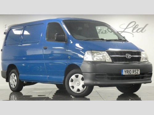 Toyota Hi-Ace  2.5 280 D-4D RWD L1 H1 4dr a/c