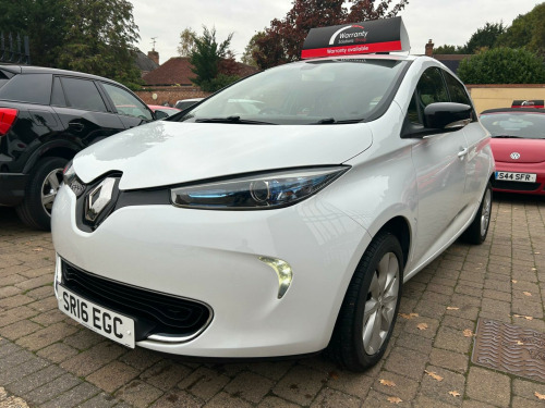 Renault Zoe  22kWh Dynamique Nav Auto 5dr (Battery Lease)