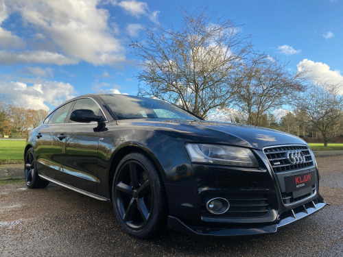 Audi A5   TFSI S LINE SPORTBACK 5dr PETROL S TRONIC QUATTRO Euro 5 (211 ps) 