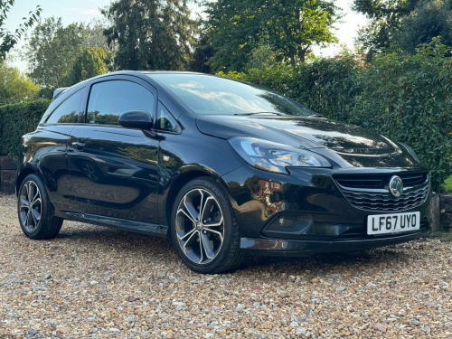 Vauxhall Corsa  1.4i Turbo Black Edition Euro 6 (s/s) 3dr