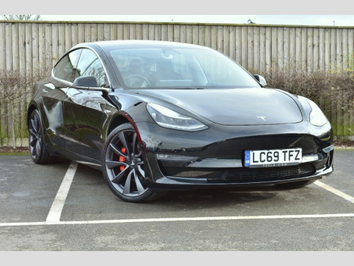 Tesla Model 3  (dual Motor) Performance Saloon 4dr Electric Auto 4wde (performance Upgrade