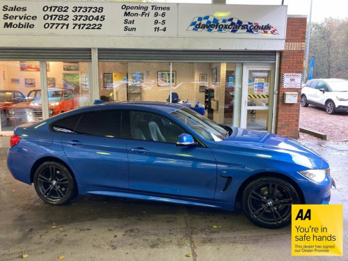 BMW 4 Series  2.0 420D XDRIVE M SPORT GRAN COUPE 4d AUTO 188 BHP