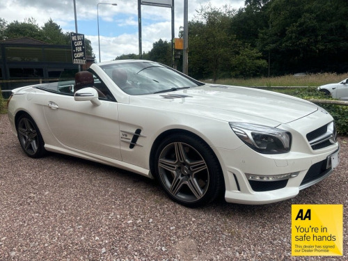 Mercedes-Benz SL-Class SL63 AMG 5.5 SL63 AMG 2d AUTO 537 BHP F+R PARKING SENSORS A