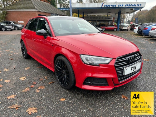 Audi A3  2.0 SPORTBACK TDI S LINE BLACK EDITION 5d 148 BHP 