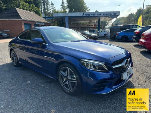 Mercedes-Benz C-Class  1.5 C 200 AMG LINE PREMIUM MHEV 2d 181 BHP PARKING