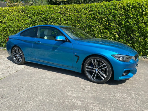 BMW 4 Series  2.0 420D M SPORT 2d AUTO 188 BHP PARKING SENSORS-A