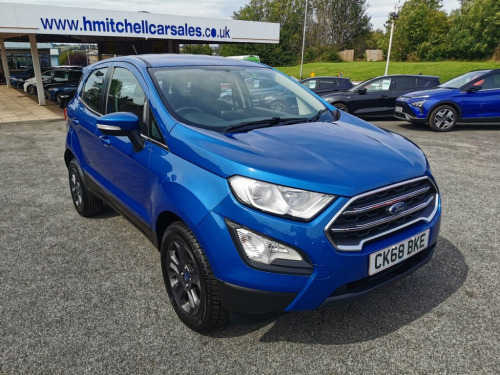 Ford EcoSport  1.0T EcoBoost Zetec SUV 5dr Petrol Manual Euro 6 (