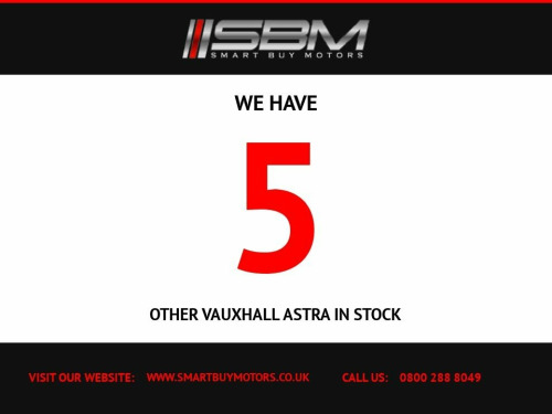 Vauxhall Astra  1.0 SRI NAV ECOFLEX S/S 5d 104 BHP