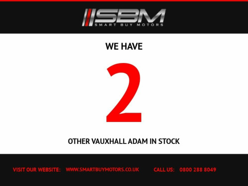 Vauxhall ADAM  1.0 SLAM 3d 113 BHP