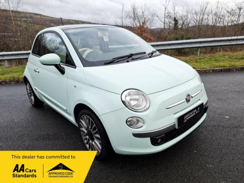 Fiat 500  1.2 Lounge Hatchback 3dr Petrol Manual Euro 6 (s/s 