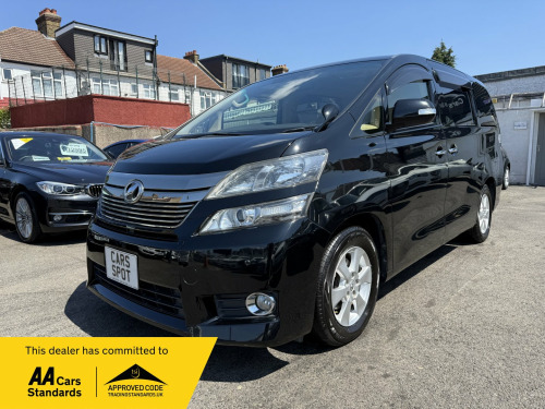 Toyota Vellfire  2.4 Petrol Auto 8 Seats  VERIFIED MILES FRESH IMPORT FINANCE AVB
