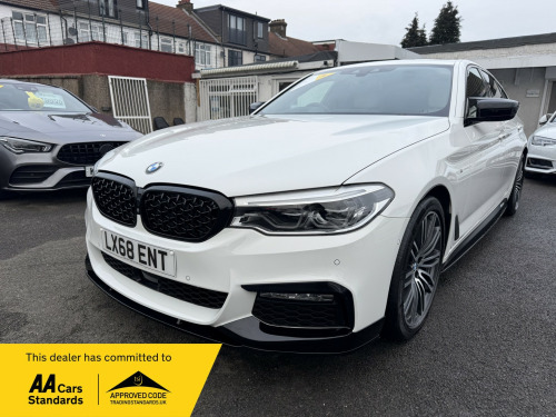 BMW 5 Series  2.0 530i M Sport White Leather VERIFIED MILE FRESH IMPORT FINANCE AVB 