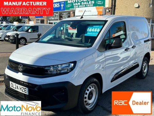 Vauxhall Combo  1.5 Turbo D 2300 Prime Panel Van SWB Euro 6 (s/s) 5dr