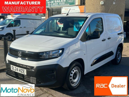 Vauxhall Combo  1.5 Turbo D 2300 Prime Panel Van SWB Euro 6 (s/s) 5dr 