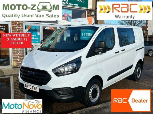 Ford Transit Custom  2.0 300 EcoBlue Leader Crew Van L1 H1 Euro 6 (s/s) 5dr 