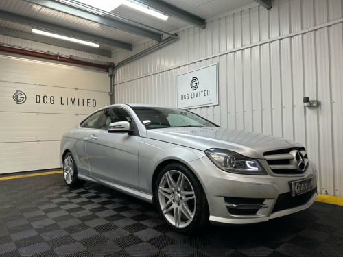 Mercedes-Benz C-Class C220 2.1 C220 CDI AMG Sport Plus Coupe 2dr Diesel G-Tro