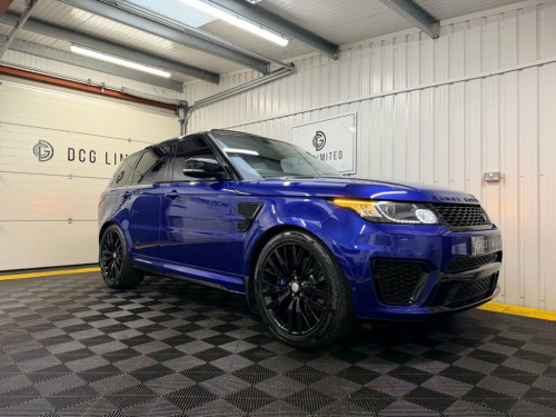 Land Rover Range Rover Sport  5.0 V8 SVR SUV 5dr Petrol Auto 4WD Euro 6 (s/s) (5 