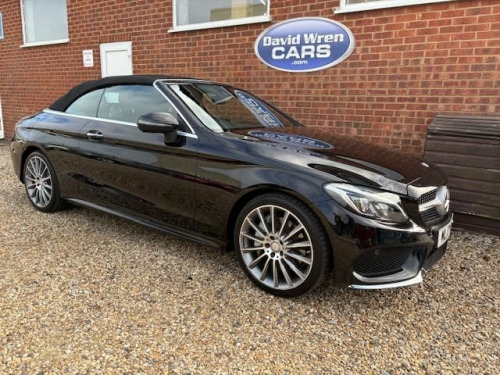 Mercedes-Benz C-Class C300 2.0 C300 AMG Line Cabriolet 2dr Petrol G-Tronic+ E