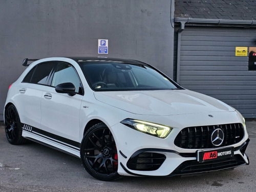 Mercedes-Benz A-Class  2.0 AMG A 45 S 4MATICPLUS 5d 416 BHP ROMAC WHEELS.