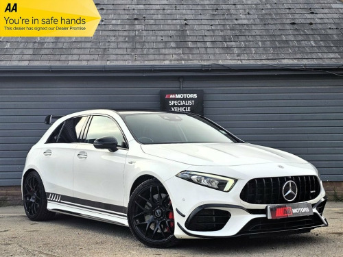 Mercedes-Benz A-Class  2.0 AMG A 45 S 4MATICPLUS 5d 416 BHP ROMAC WHEELS.