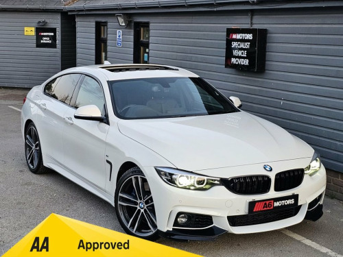 BMW 4 Series  3.0L 440I M SPORT GRAN COUPE 4d AUTO 322 BHP