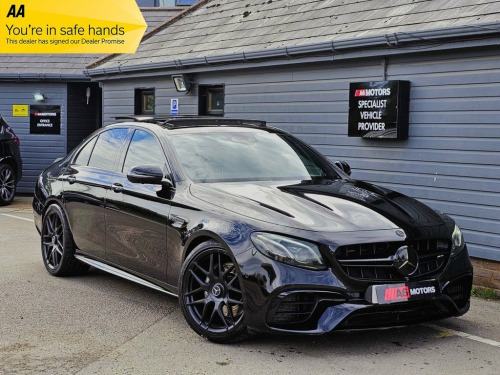 Mercedes-Benz E-Class  4.0 E63 V8 BiTurbo AMG (Premium) Saloon 4dr Petrol