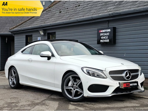 Mercedes-Benz C-Class  2.1 C220d AMG Line (Premium) Coupe 2dr Diesel G-Tr