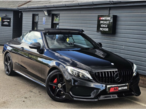 Mercedes-Benz C-Class  2.1 C220d AMG Line Cabriolet 2dr Diesel G-Tronic+ 
