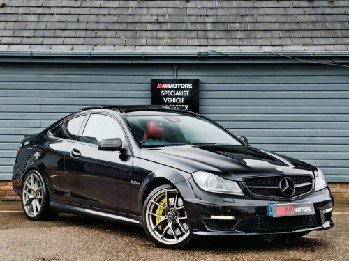 Mercedes-Benz C-Class  6.3 C63 V8 AMG Edition 125 Coupe 2dr Petrol SpdS M 