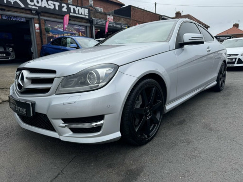 Mercedes-Benz C-Class C180 1.6 C180 BlueEfficiency AMG Sport Coupe 2dr Petrol