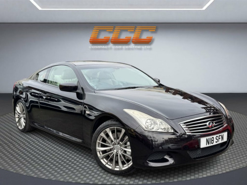 Infiniti G  3.7 37 V6 S Premium Coupe 2dr Petrol Auto Euro 5 (