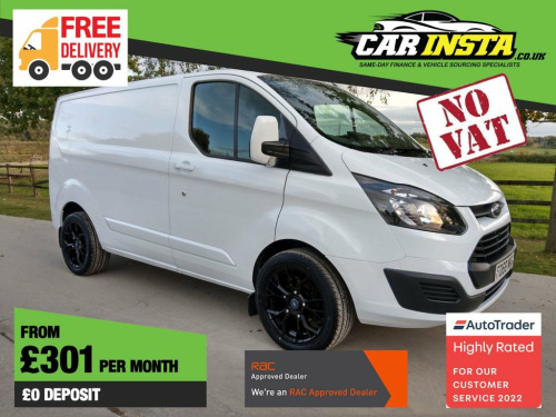Ford Transit Custom  2.2 270 LR P/V 124 BHP *5 STAR RATED-RAC APPROVED 