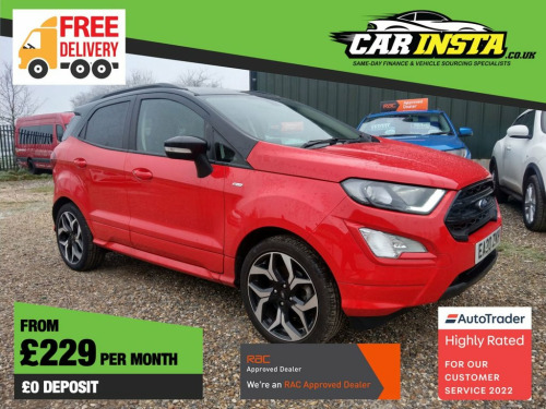 Ford EcoSport  1.0 ST-LINE 5d 124 BHP *5 STAR RATED+RAC APPROVED 