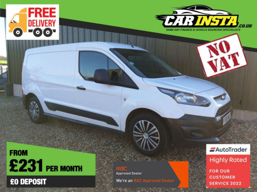 Ford Transit Connect  1.6 240 P/V 94 BHP *5 STAR RATED+RAC APPROVED DEAL