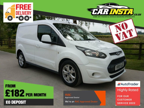 Ford Transit Connect  1.6 200 LIMITED P/V 114 BHP *5 STAR RATED+RAC APPR