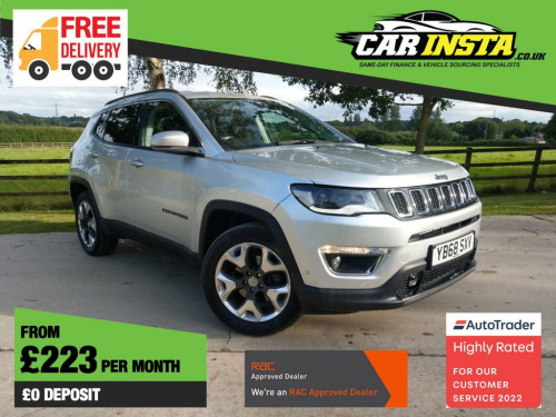 Jeep Compass  1.4 MULTIAIR II LIMITED 5d 138 BHP *5 STAR RATED+R