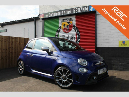 Abarth 500  1.4 595 TURISMO 3d 162 BHP FINISHED IN PODIUM BLUE