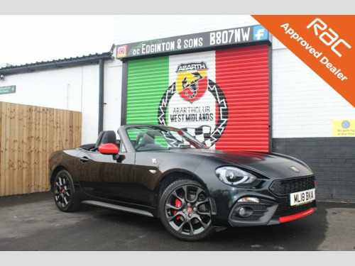 Abarth 124  1.4 MultiAir Convertible 2dr Petrol AUTOMATIC Euro