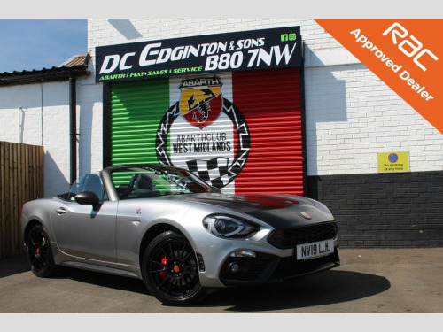 Abarth 124  1.4l 2d GT AUTO  168 BHP REVERSE CAMERA