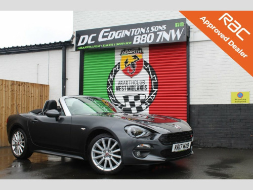Fiat 124  1.4 MultiAir Lusso Plus Convertible 2dr Petrol Eur