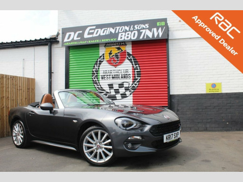 Fiat 124  1.4 MultiAir Lusso Plus Convertible 2dr Petrol Eur