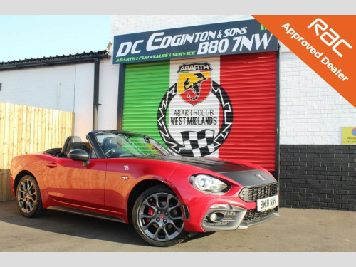 Abarth 124  1.4 MultiAir Convertible 2dr Petrol Auto Euro 6 (1