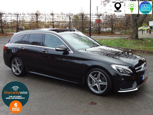 Mercedes-Benz C-Class  2.1 C220d AMG Line (Premium Plus) G-Tronic+ Euro 6 (s/s) 5dr