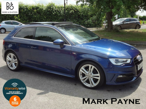 Audi A3  1.4 TFSI CoD S line Euro 6 (s/s) 3dr (Nav)