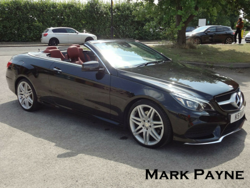 Mercedes-Benz E-Class  3.0 E350d V6 BlueTEC AMG Line (Premium) Cabriolet G-Tronic+ Euro 6 (s/s) 2d